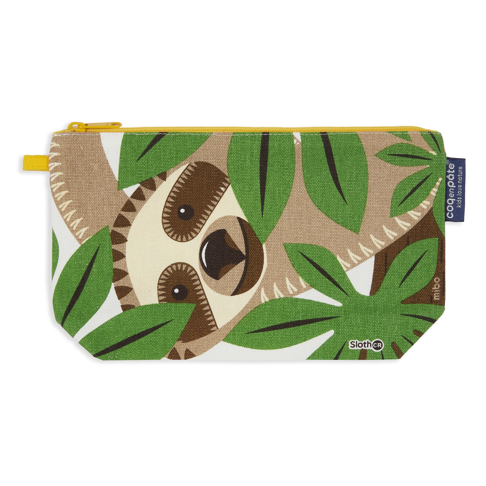 Coq en Pate Sloth Pencil Case