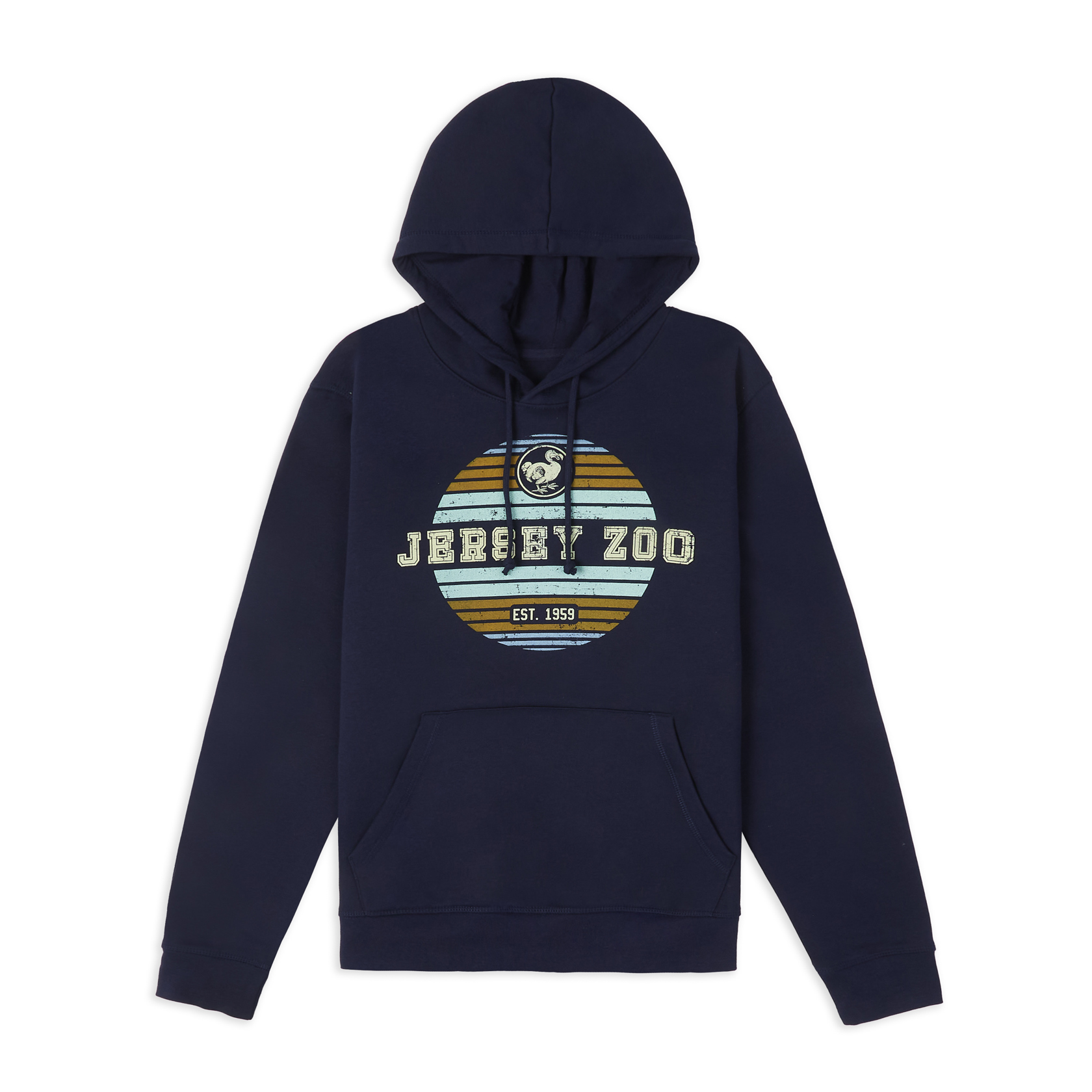 Jersey Zoo Vintage Roundel Hoodie