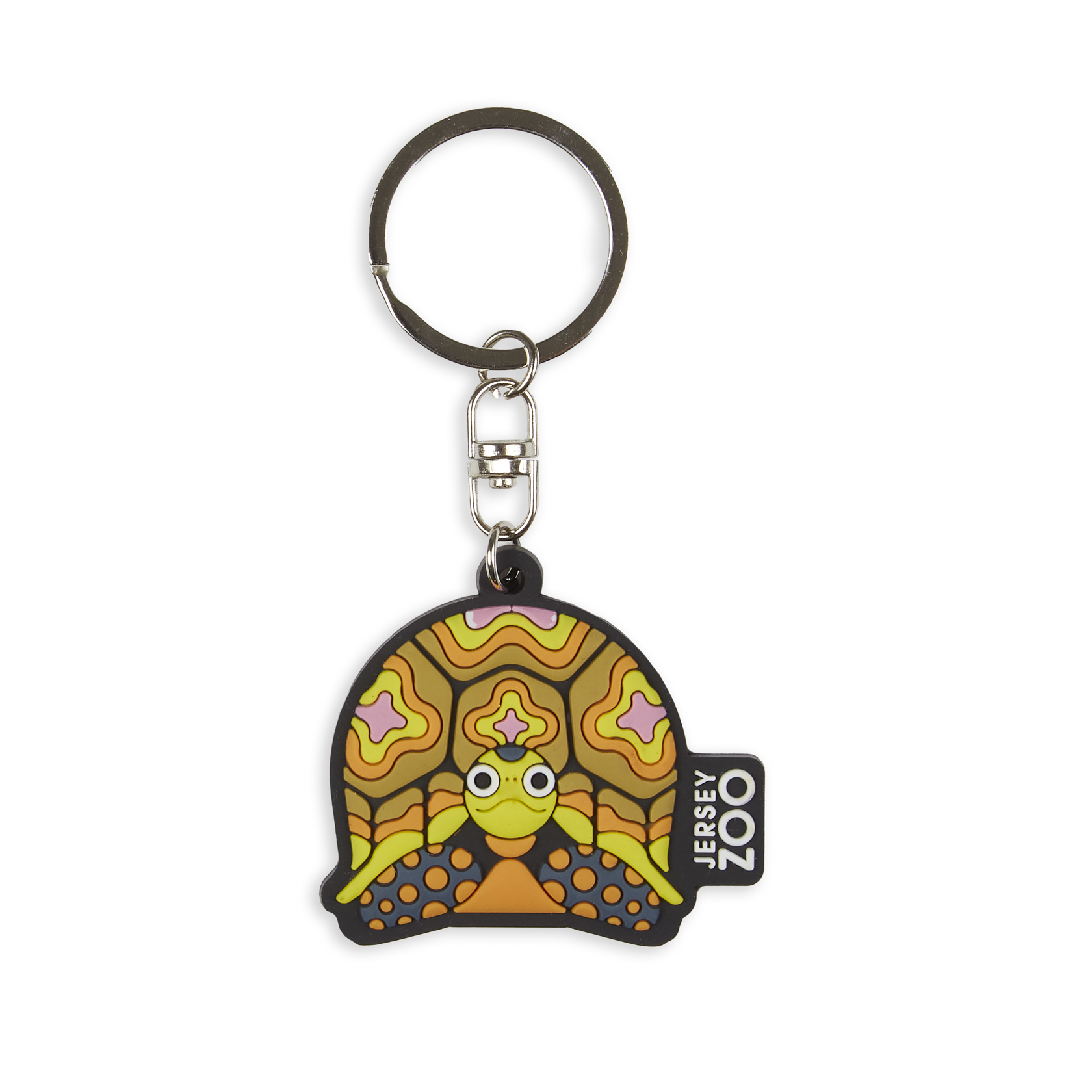 Jersey Zoo Soft PVC Tortoise Keyring