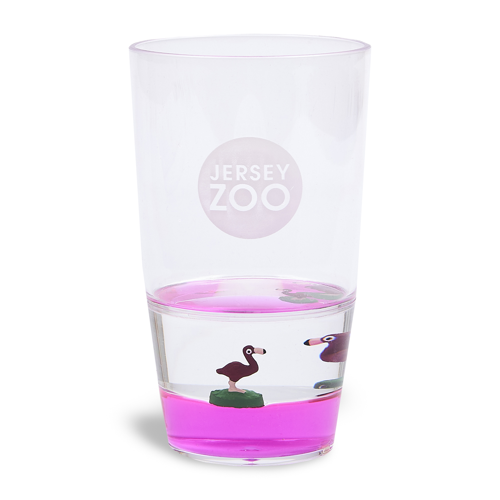Jersey Zoo Flamingo Aqua Tumbler