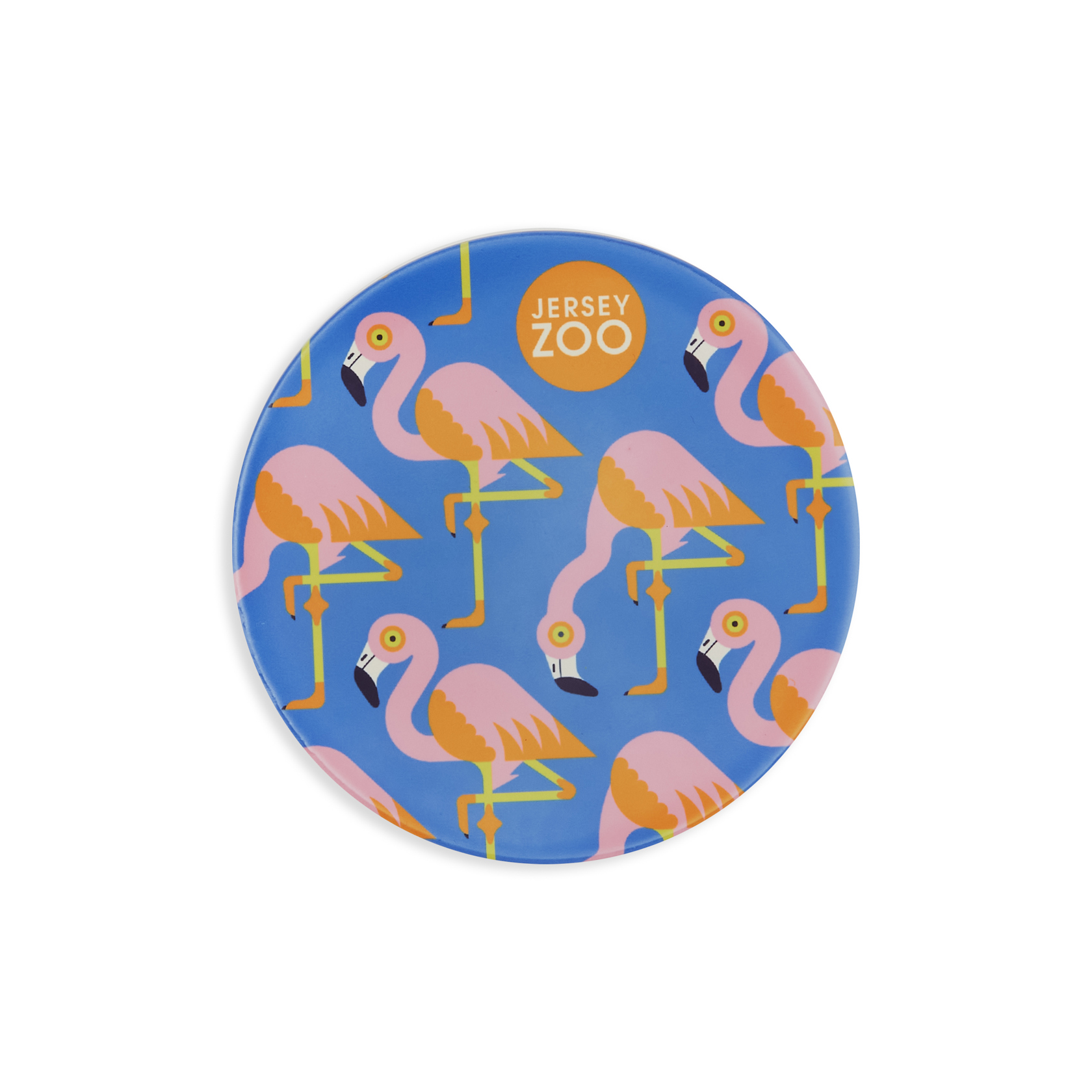 Jersey Zoo Flamingo Coaster