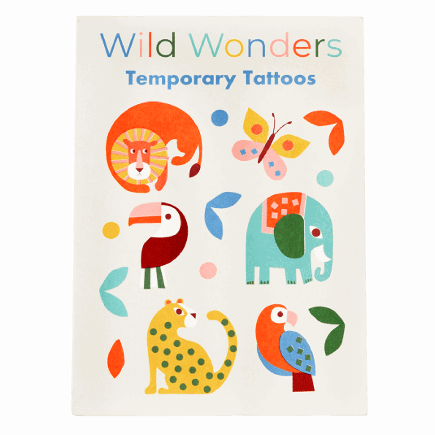 Wild Wonders Temporary Tattoos