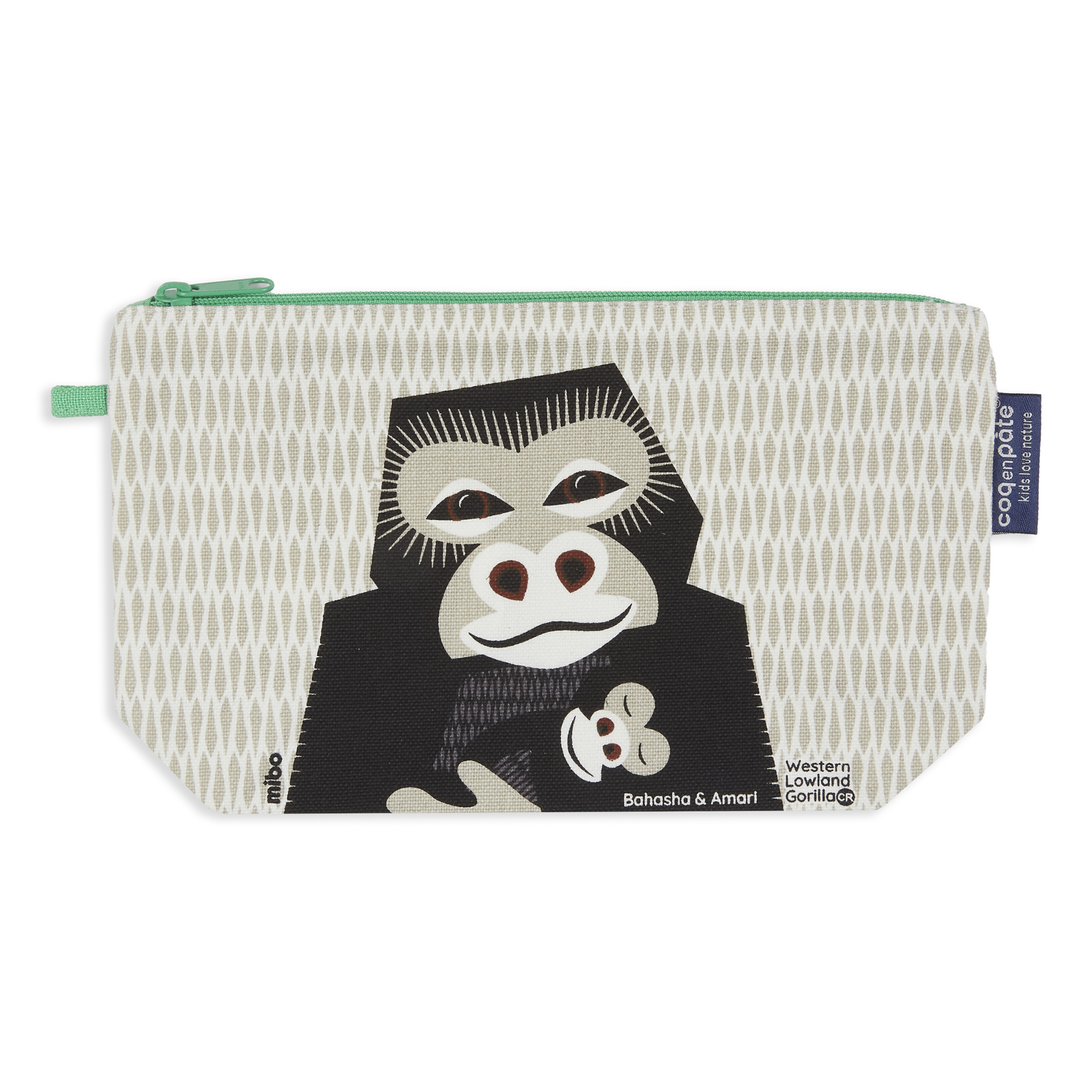 Coq en Pate Gorilla Pencil Case