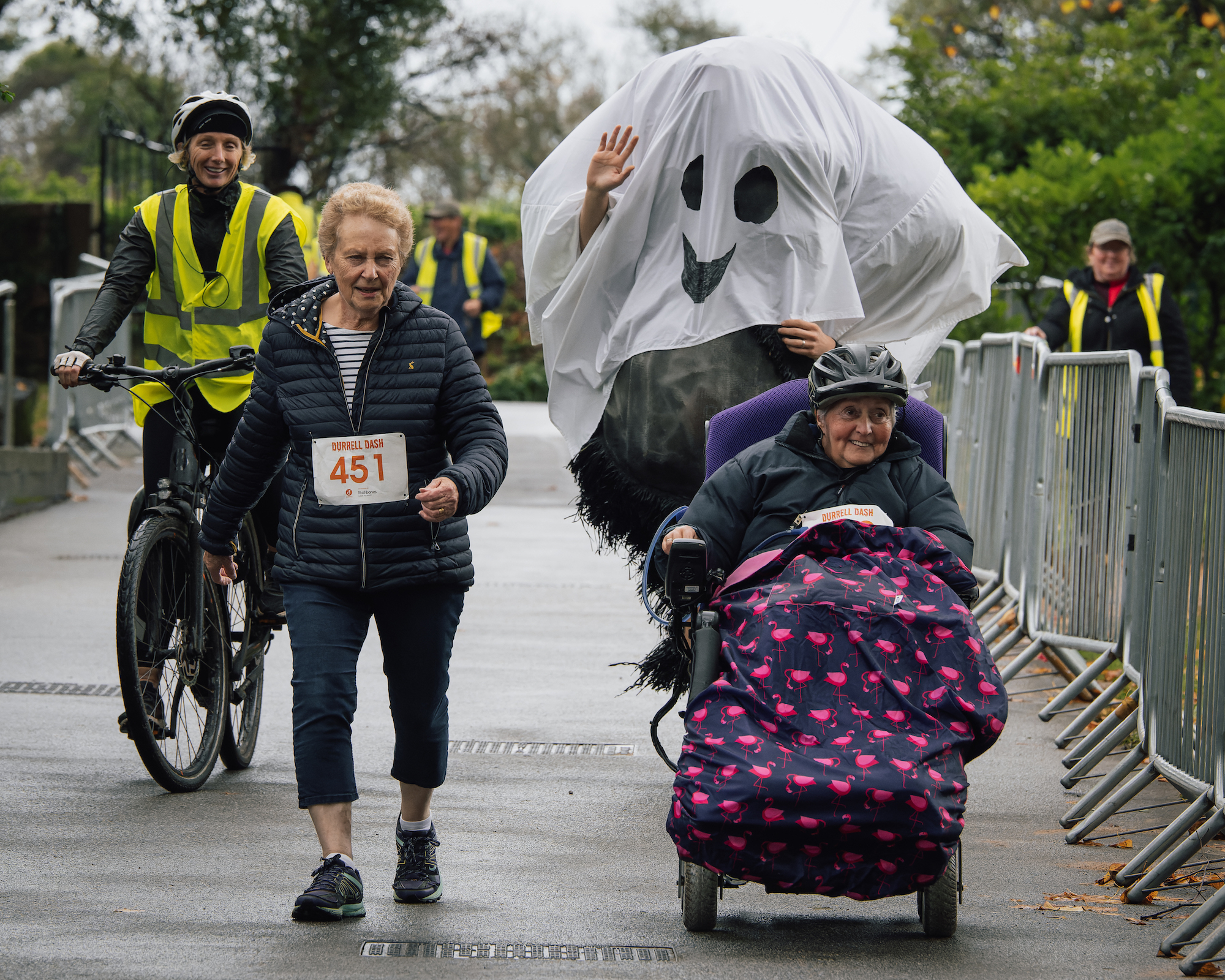 Durrell skelebrates raising nearly £15k at Durrell Dash Durrell