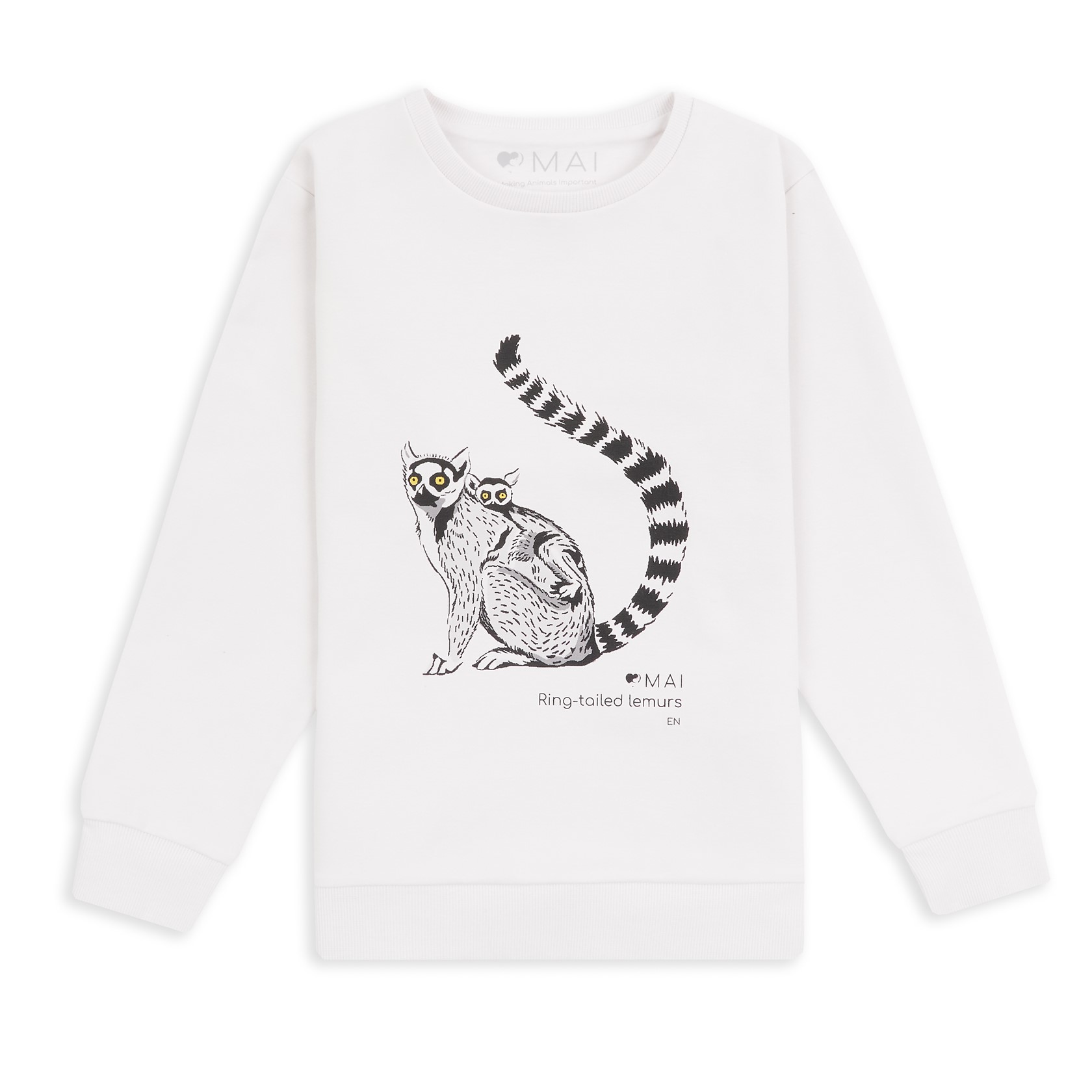 MAI Ring Tailed Lemur Sweatshirt
