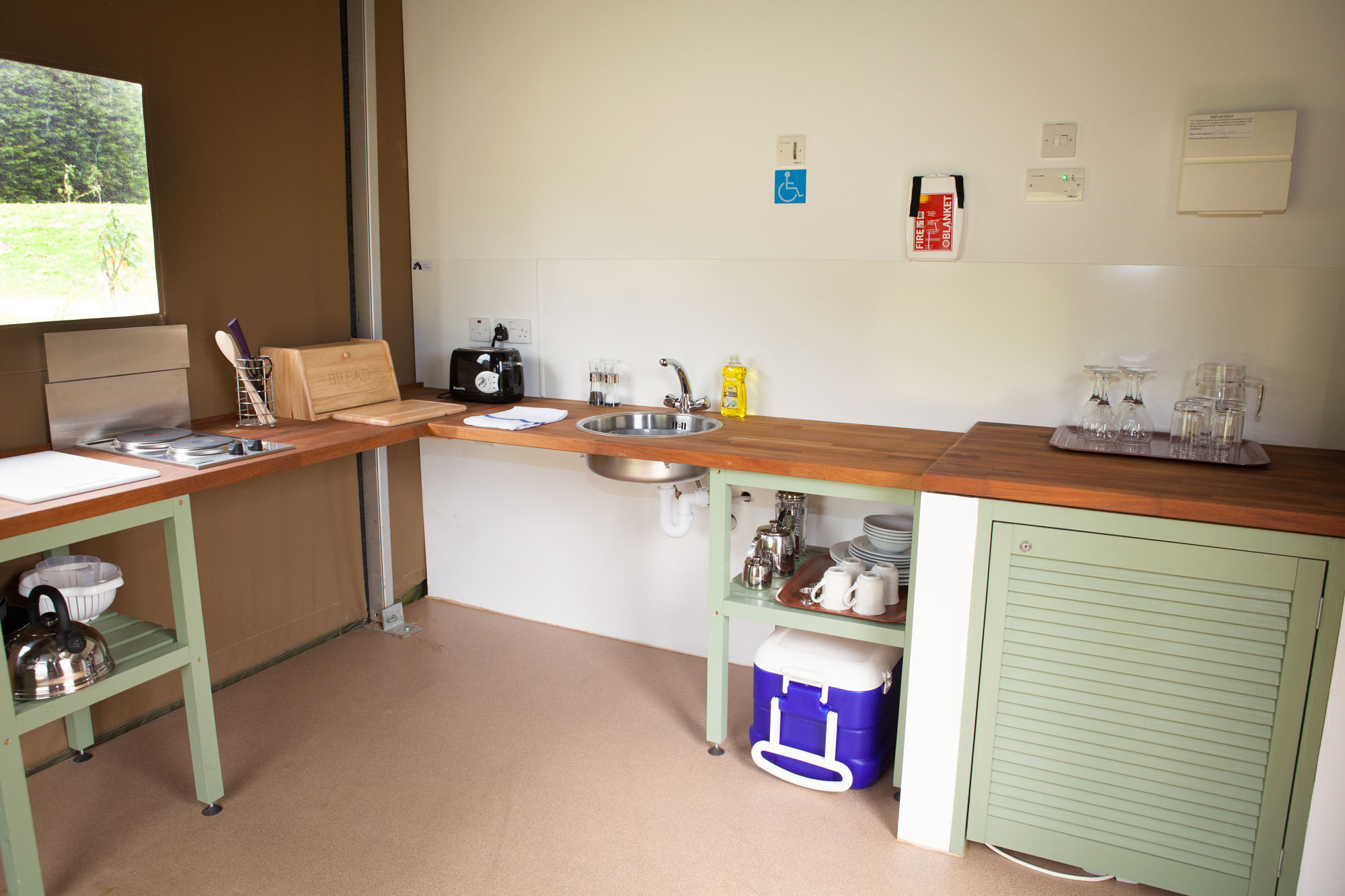 Glamping at Jersey Zoo Durrell