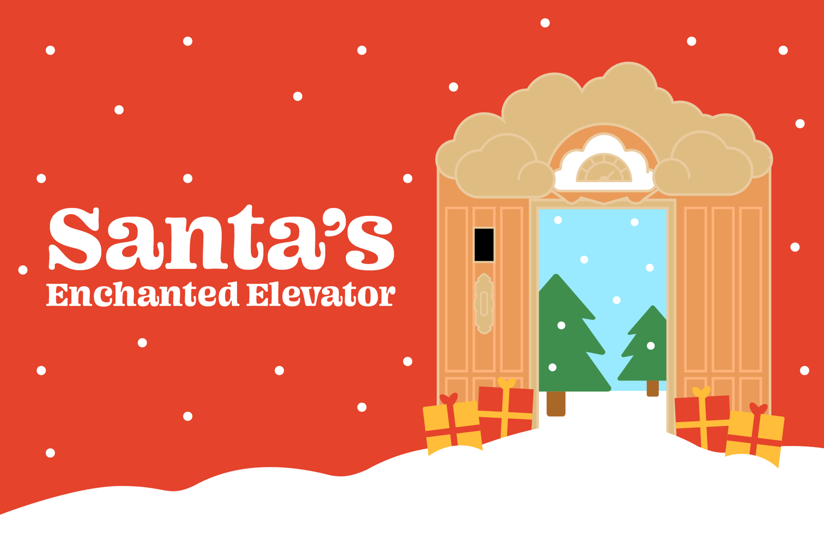 Santa's Enchanted Elevator Website Graphics 2000X1333