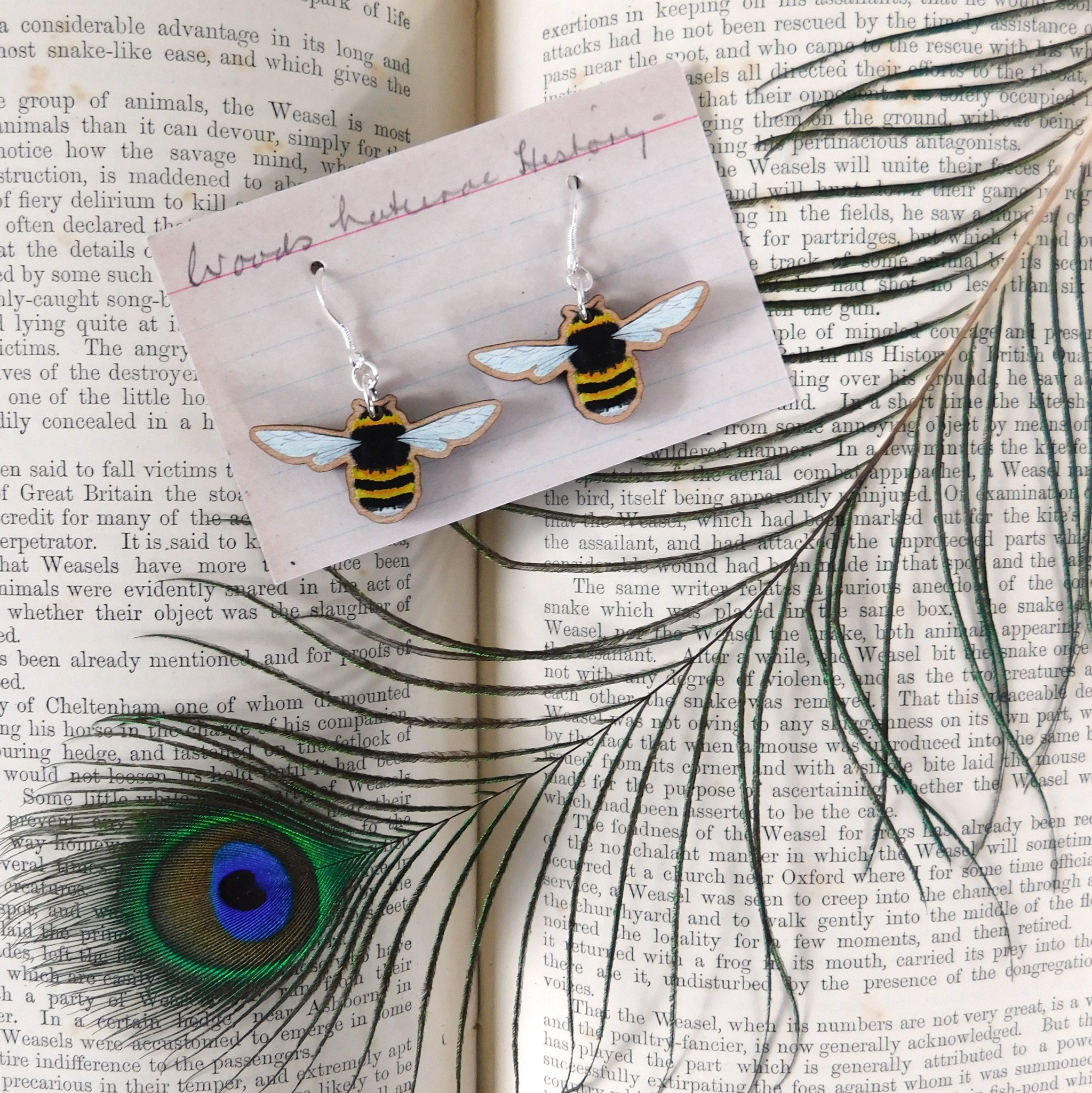 Mellifera Bumble Bee Earrings