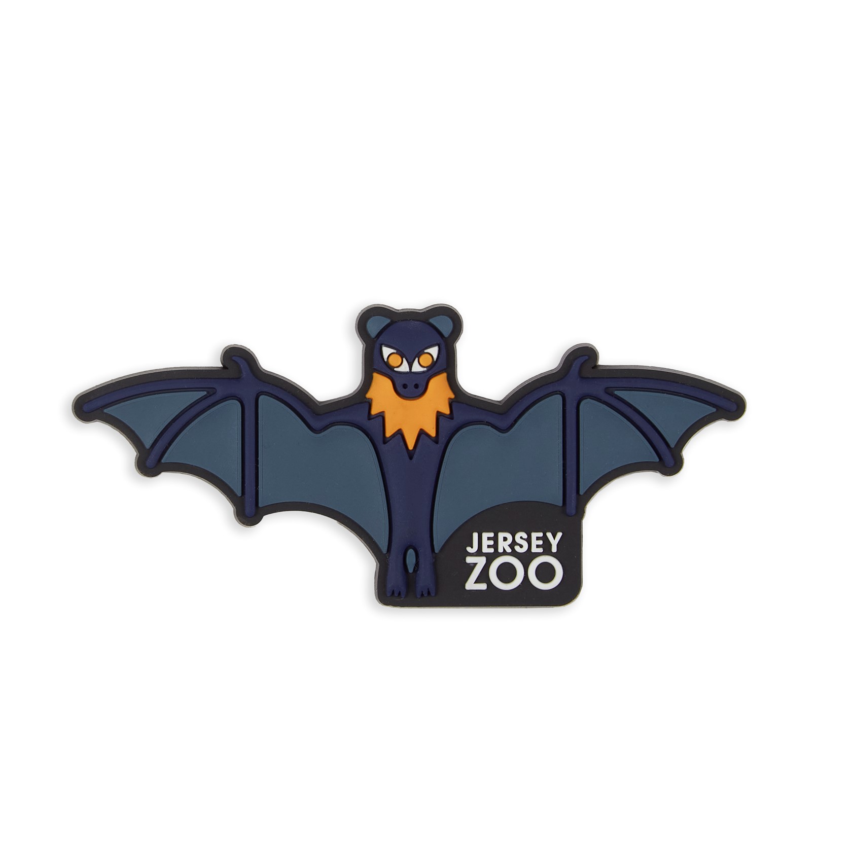 Jersey Zoo Soft PVC Bat Magnet