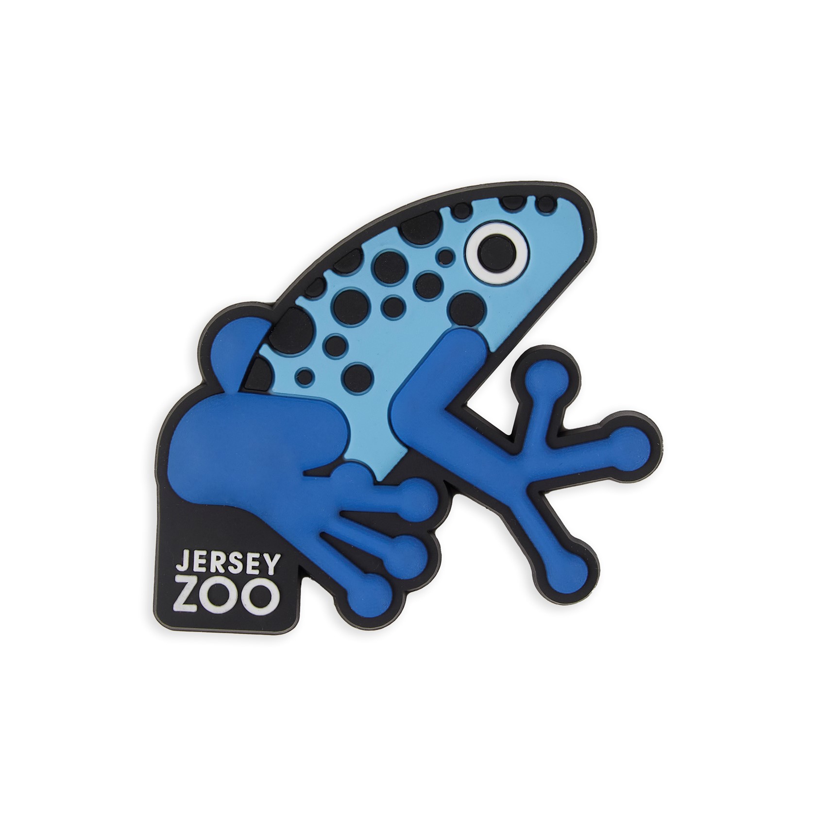 Jersey Zoo Soft PVC Frog Magnet