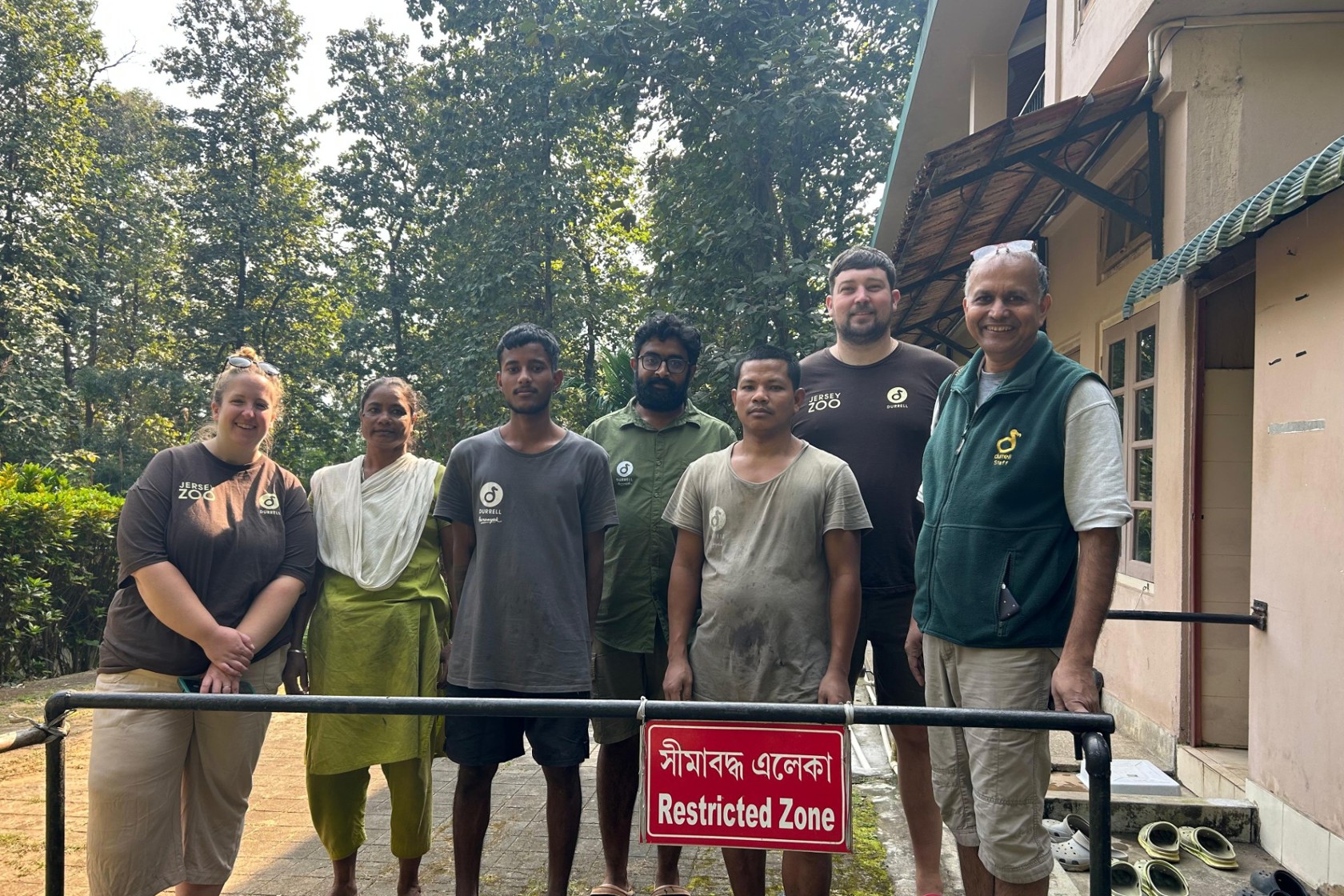 Working With The Team At The Basistha Centre