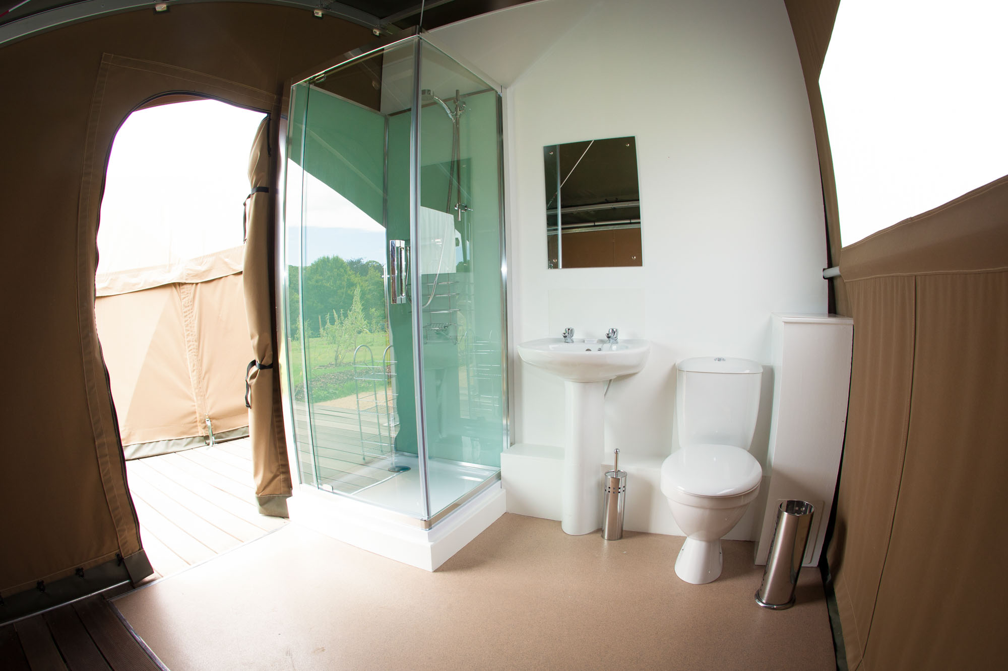 Glamping at Jersey Zoo Durrell