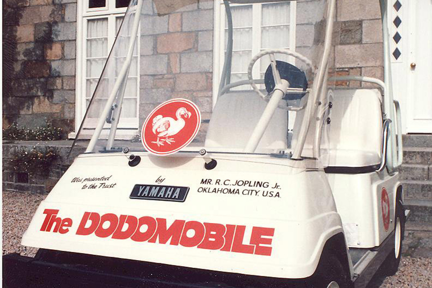 4. First Dodomobile At Jersey Zoo Manor House, Donated By American Donor Jopling