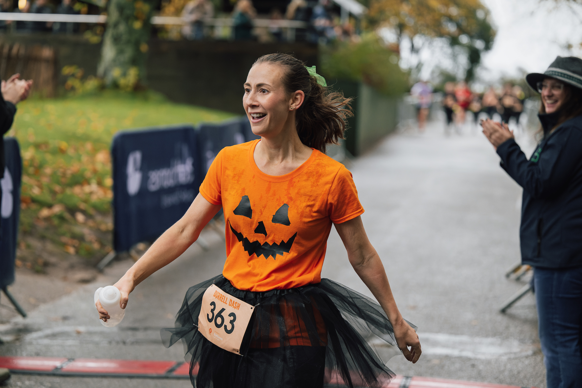 Durrell skelebrates raising nearly £15k at Durrell Dash Durrell