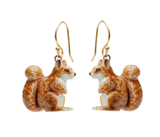 Squirrel Earrings
