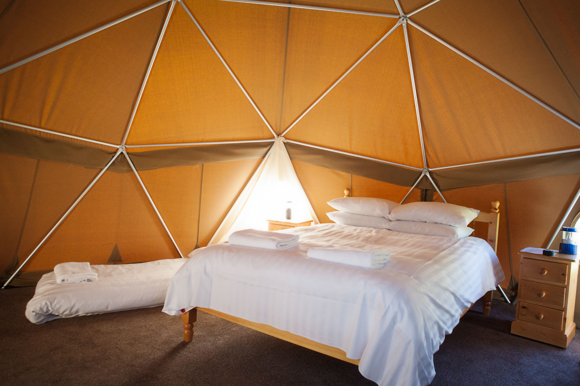 Glamping at Jersey Zoo Durrell