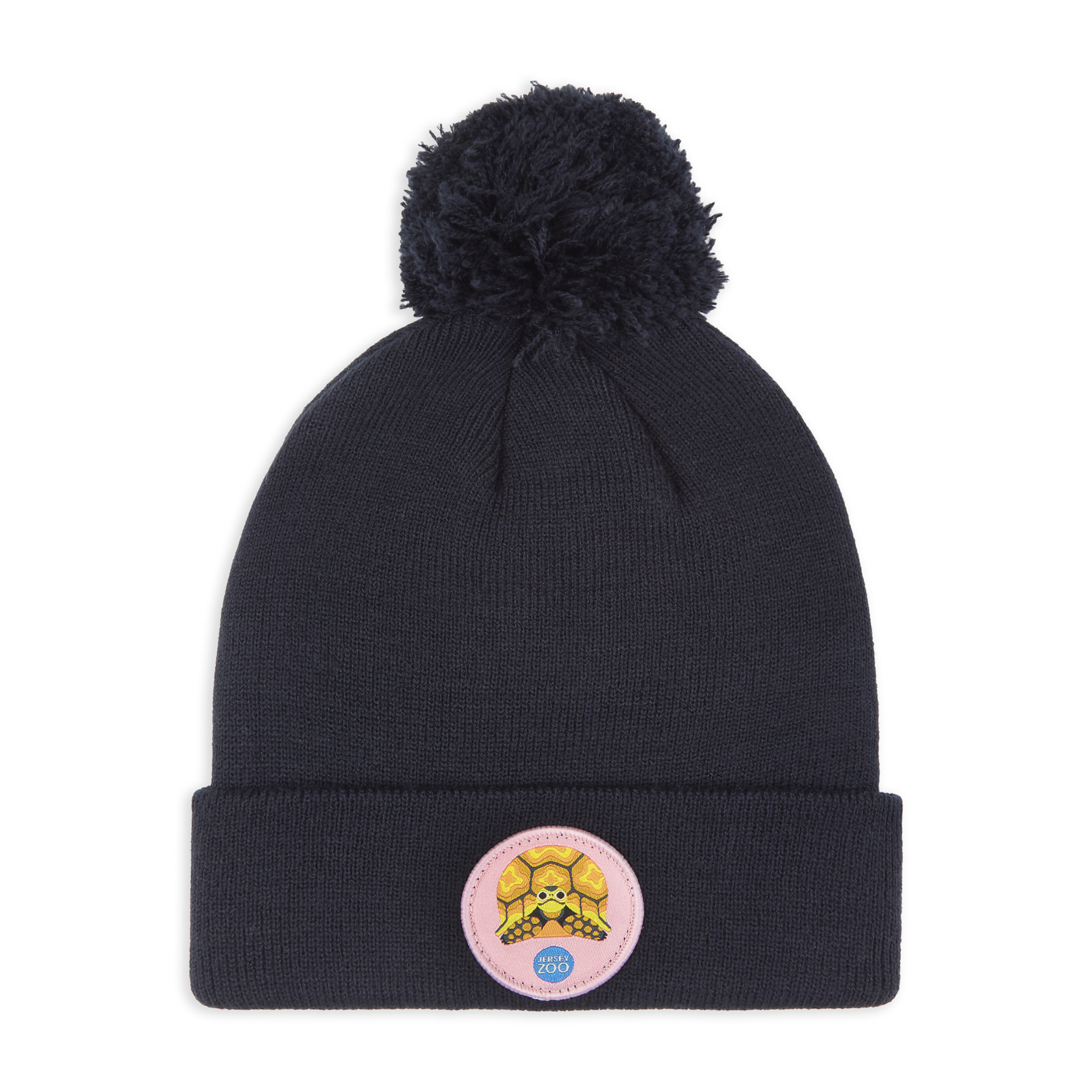 Kids Navy Tortoise Beanie