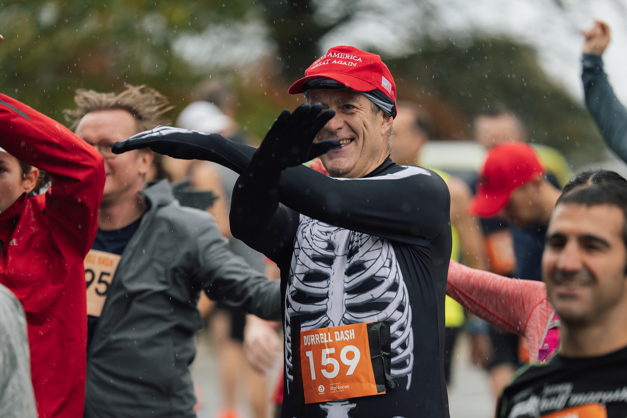 Durrell skelebrates raising nearly £15k at Durrell Dash Durrell