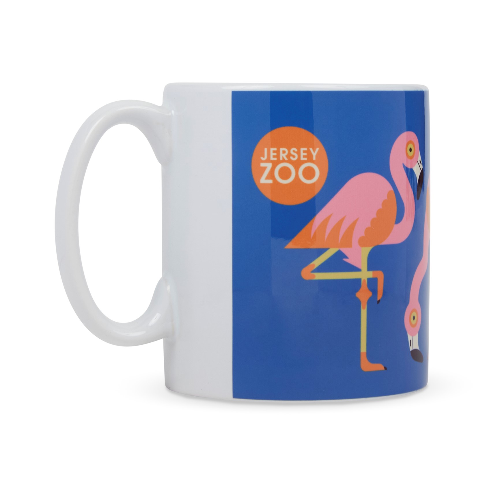 Jersey Zoo Flamingo Mug