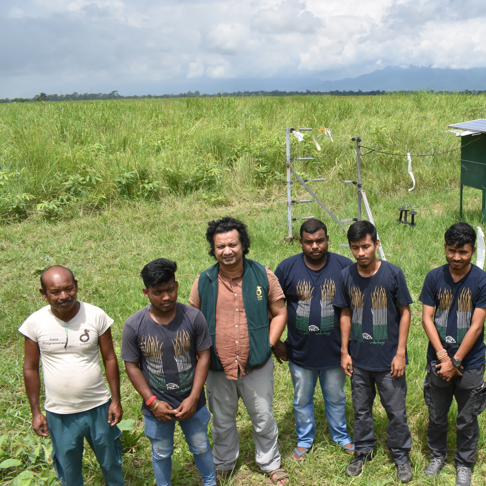 Field Team At Manas