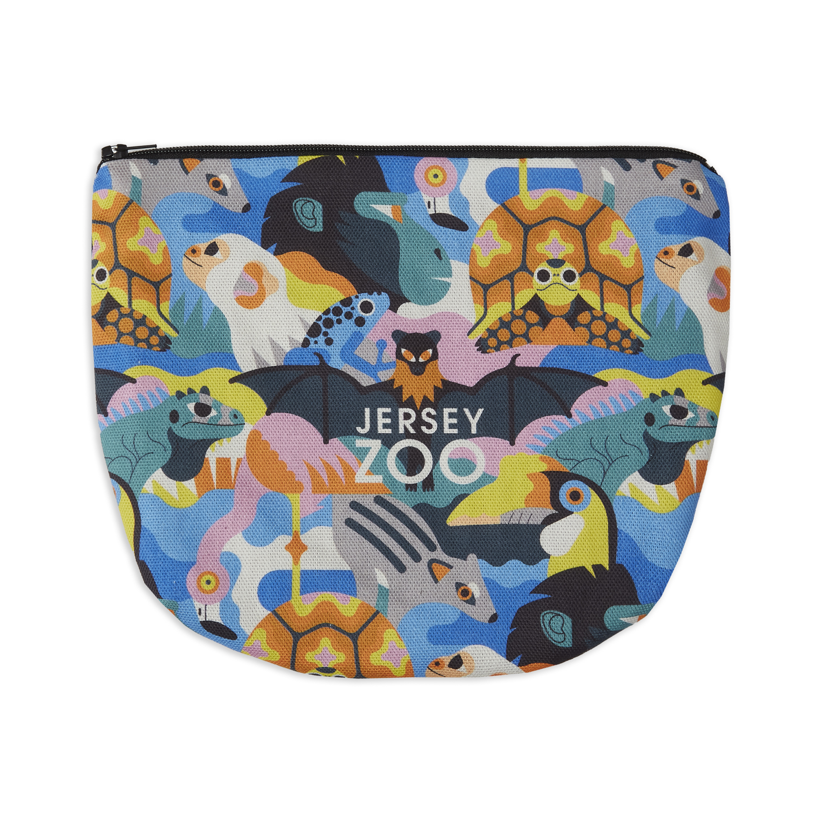 Jersey Zoo Pattern Accessory Case