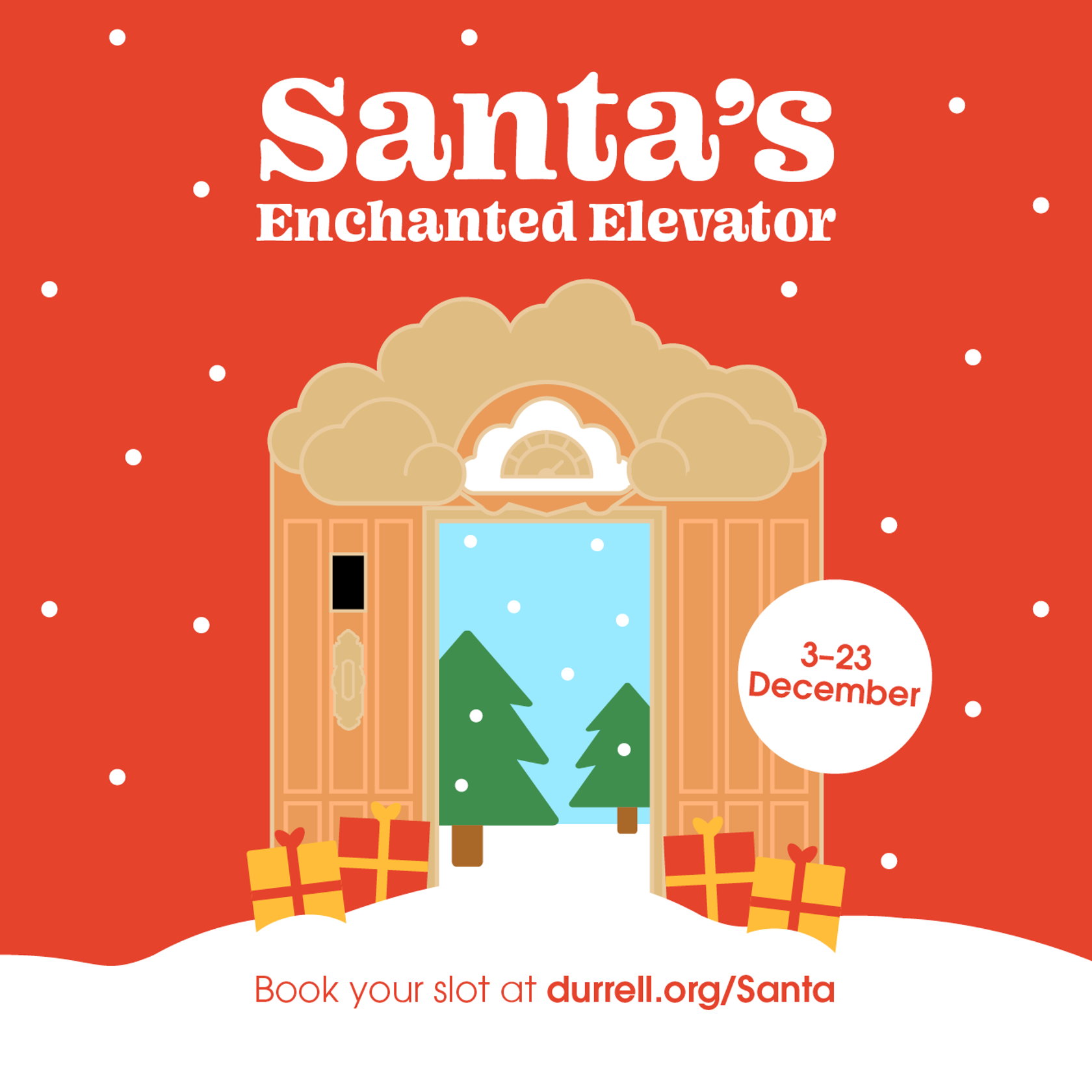 Santa's Enchanted Elevator Website Graphics 1333X1333