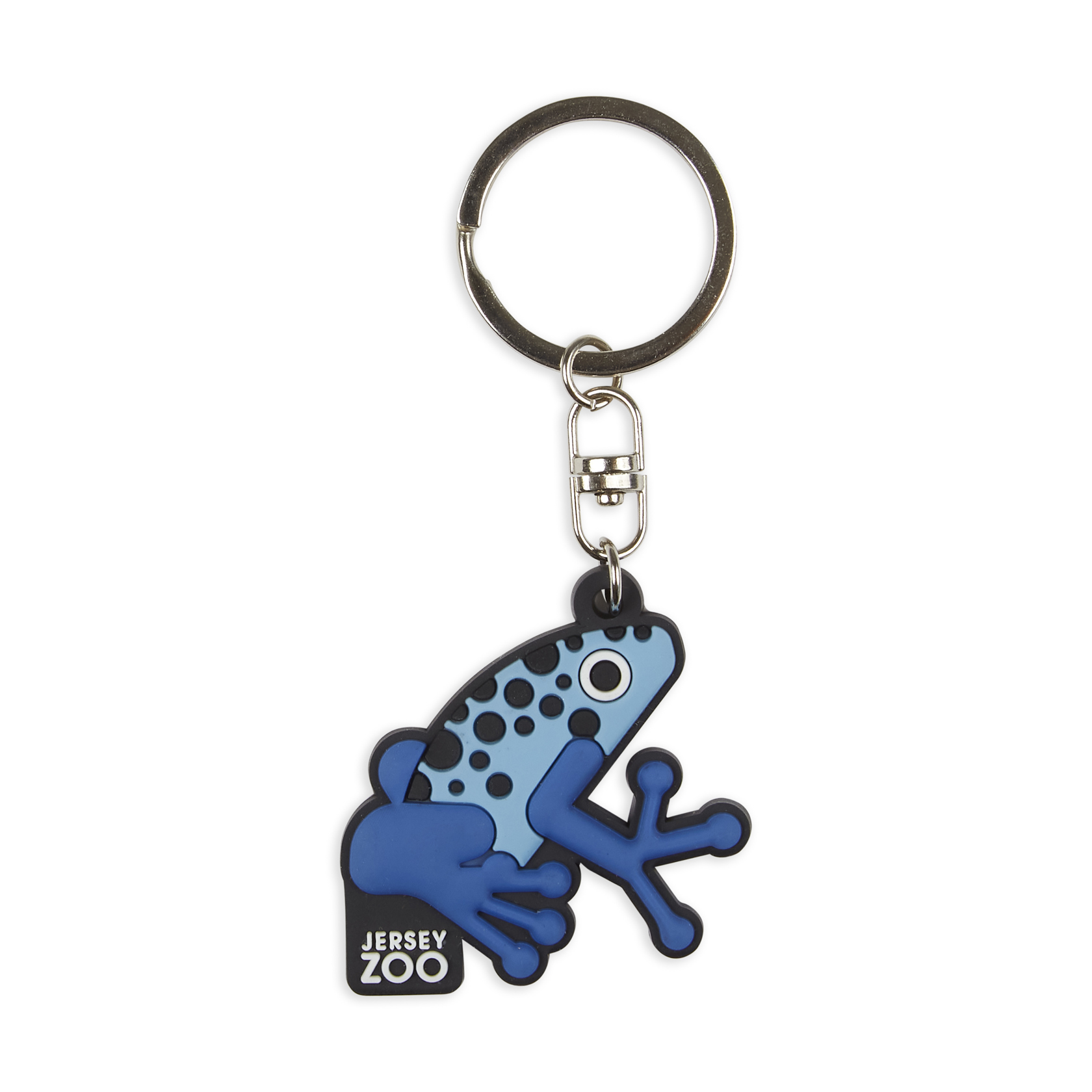 Jersey Zoo Soft PVC Frog Keyring