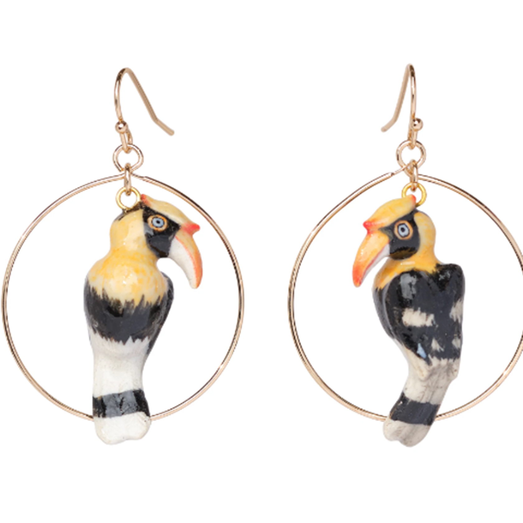 Hornbill Earrings