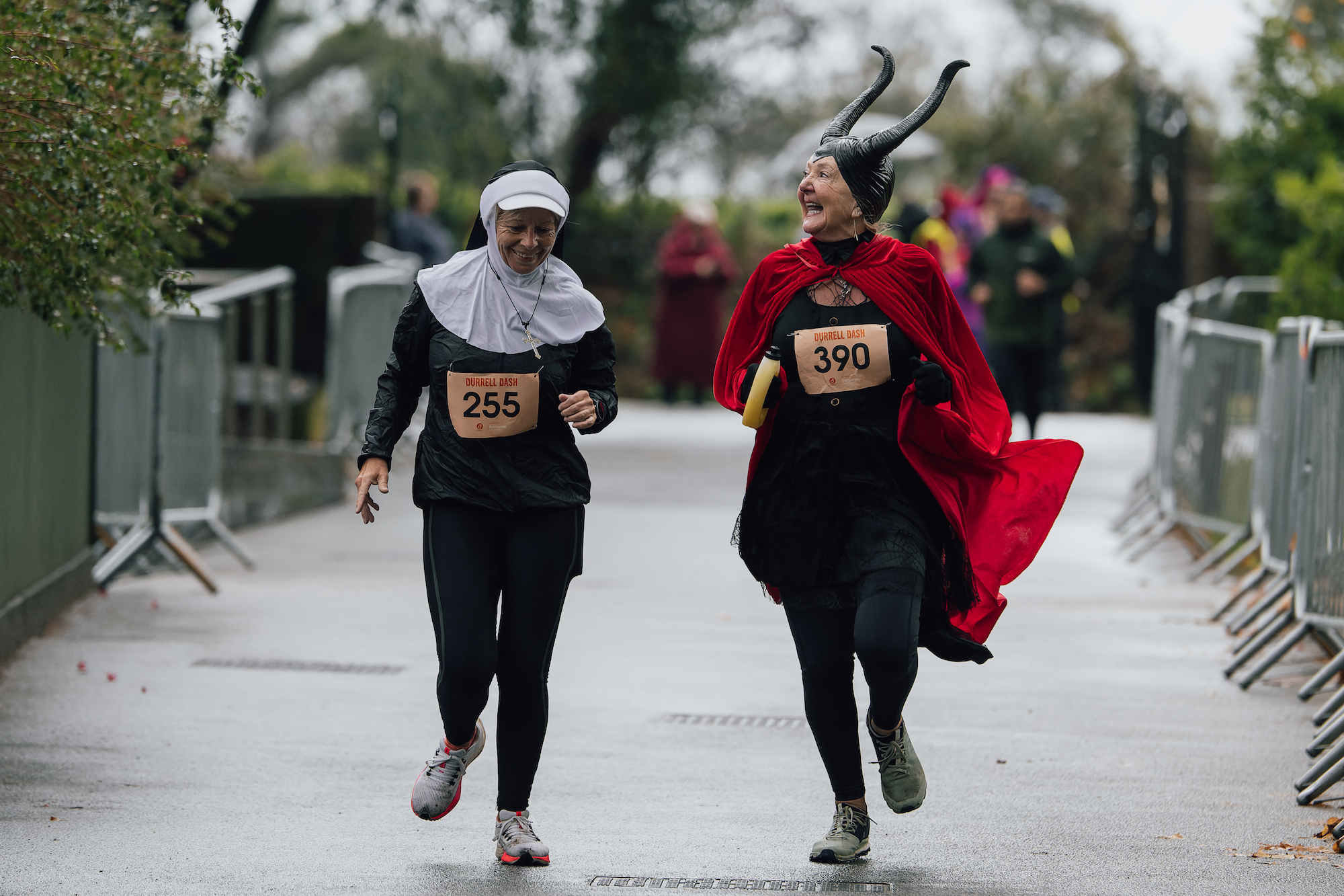 Durrell skelebrates raising nearly £15k at Durrell Dash Durrell