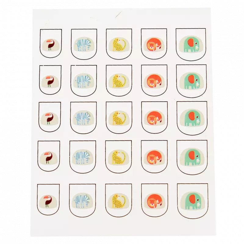 29768 2 Wild Wonders Nail Stickers.Png